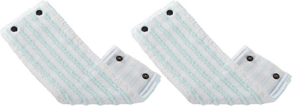 Leifheit Clean Twist Xl/Combi Clean Xl Vloerwisser Vervangingsdoek Met Drukknoppen Micro Duo 42 Cm Set Van 2