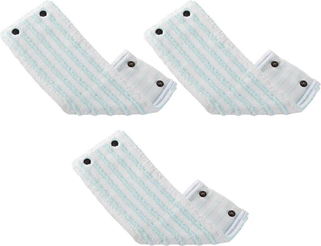 Leifheit Clean Twist Xl/Combi Clean Xl Vloerwisser Vervangingsdoek Met Drukknoppen Micro Duo 42 Cm Set Van 3
