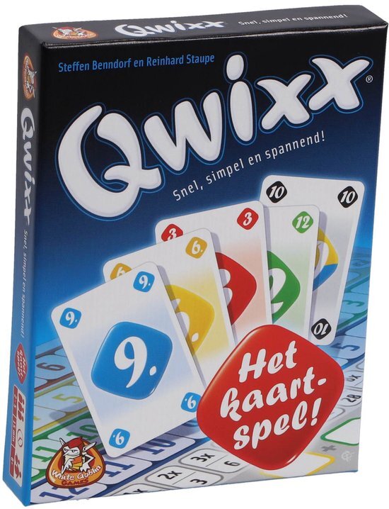 Overige Merken White Goblin Games Qwixx Het Kaartspel Basispel