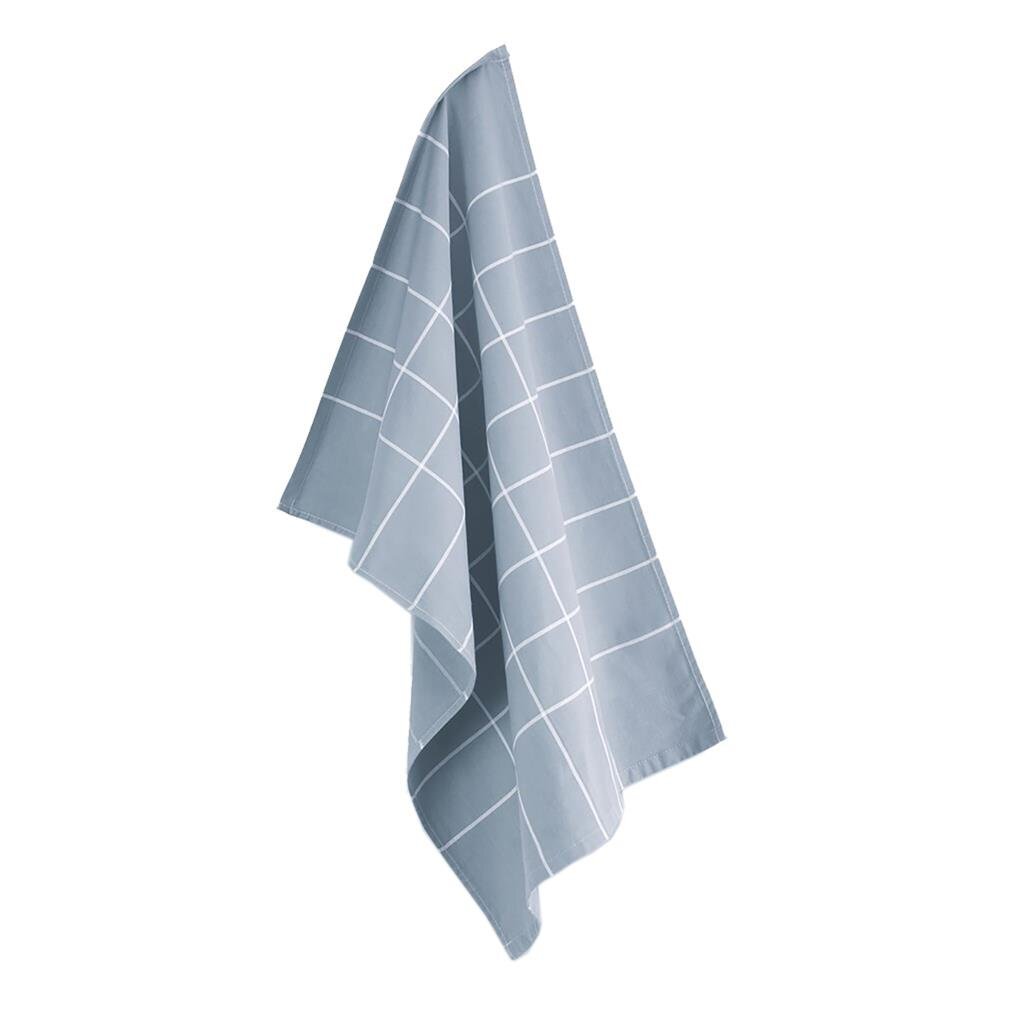 Overige Merken Byrklund Theedoek Geruit 50X70 Cm Blauw/Wit/Katoen