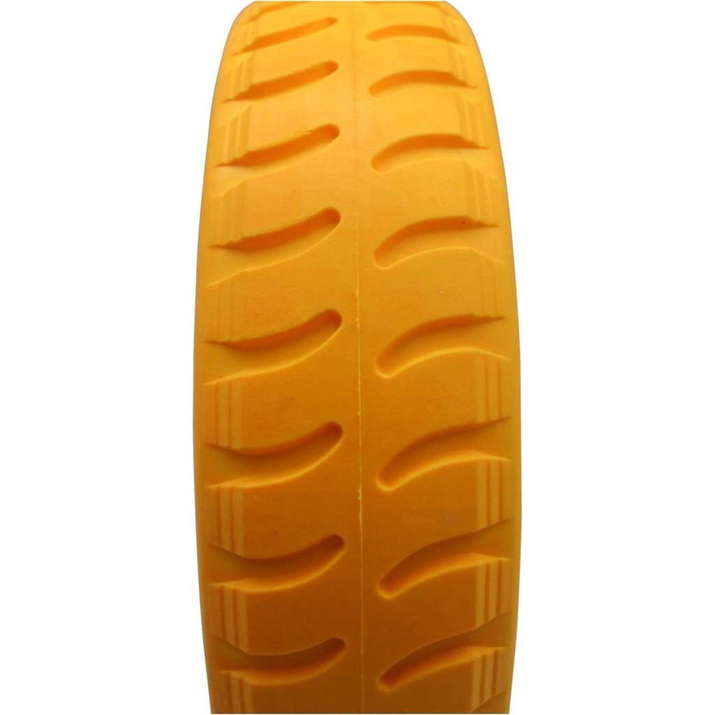 Benson Kruiwagenwiel 38 Cm Geel/Zwart