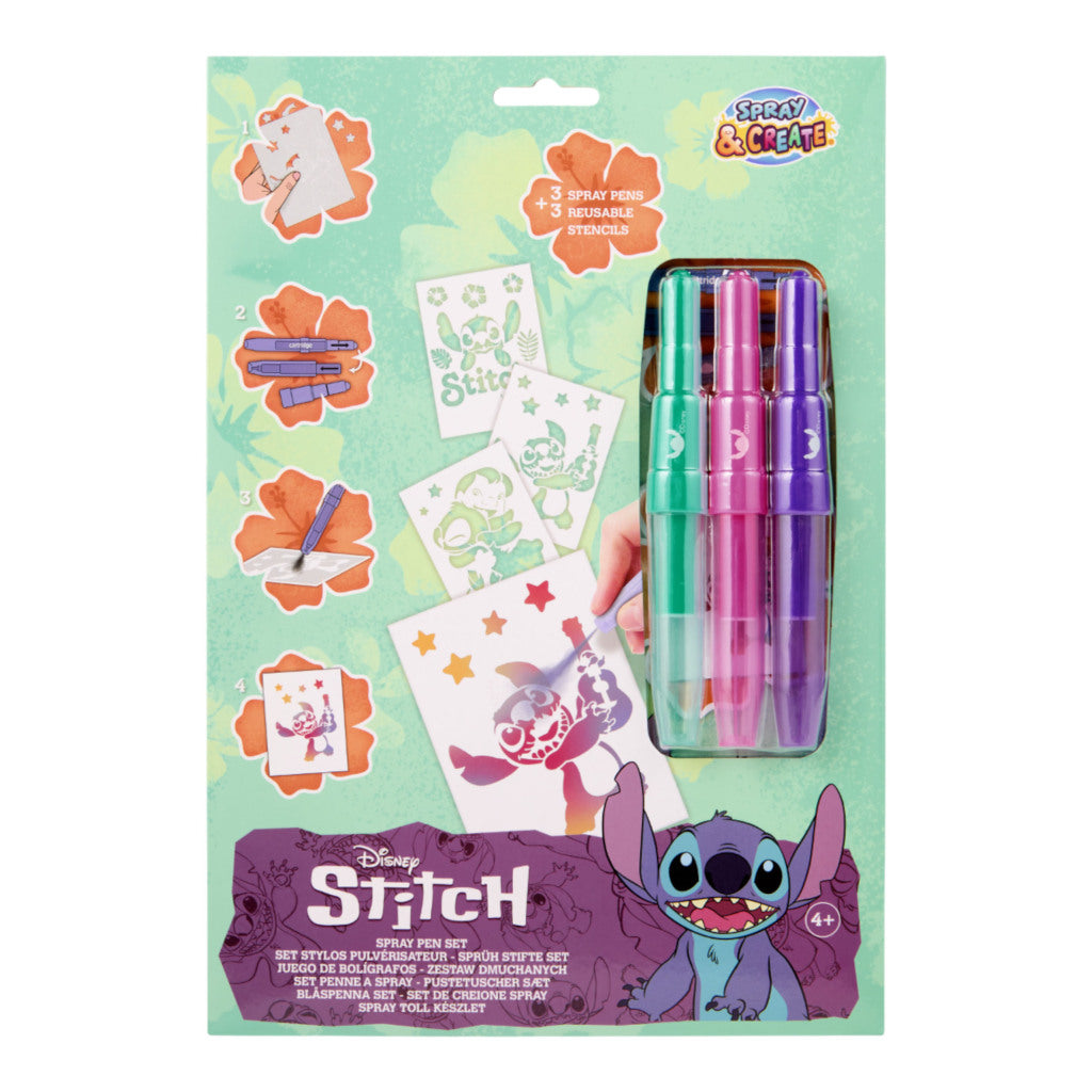 Disney Stitch Spraypennen Set