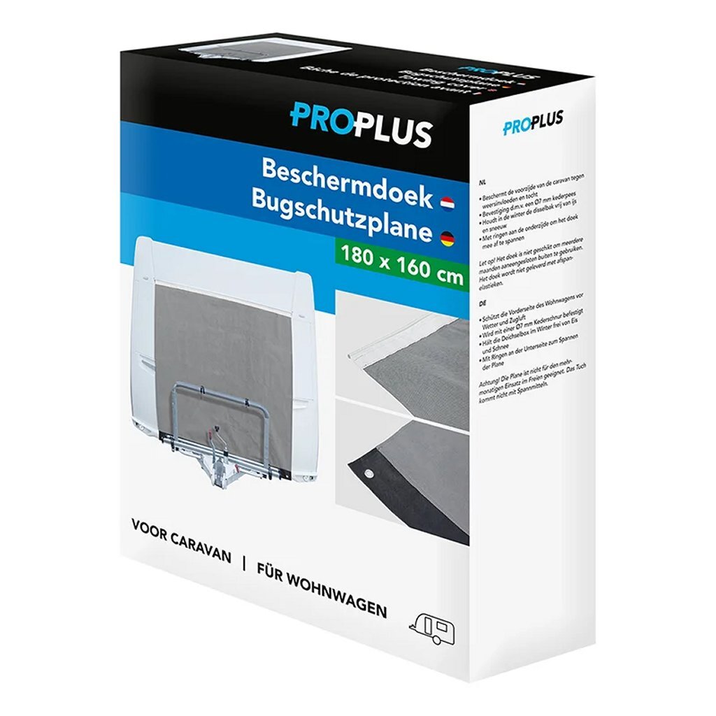 Proplus Caravan Beschermdoek 180X160 Cm Grijs