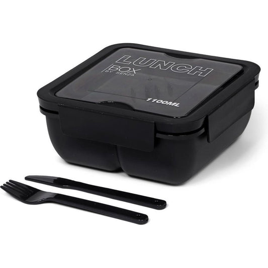 Senza Lunchbox 1100 Ml Zwart