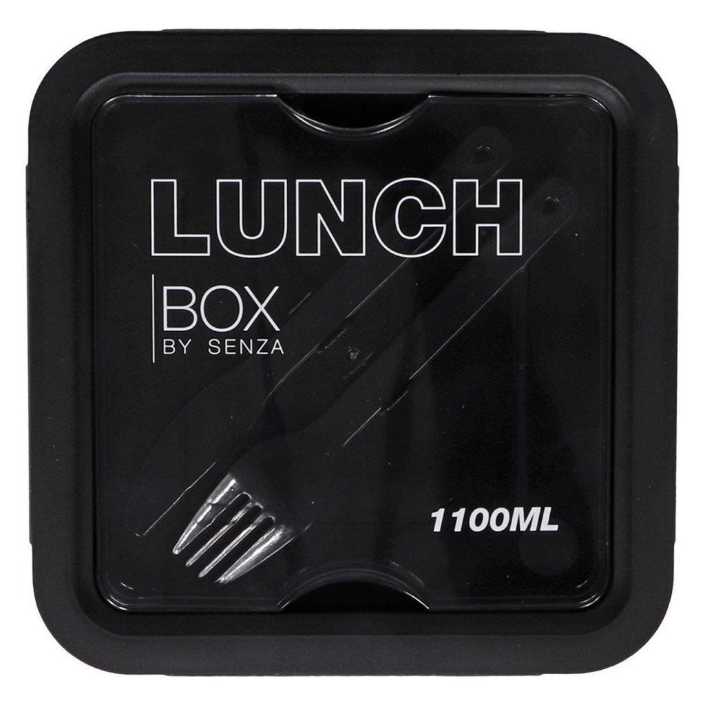 Senza Lunchbox 1100 Ml Zwart