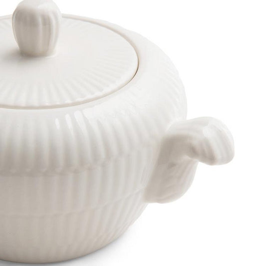 Royal Boch Vienne Suikerpot Aardewerk/Wit