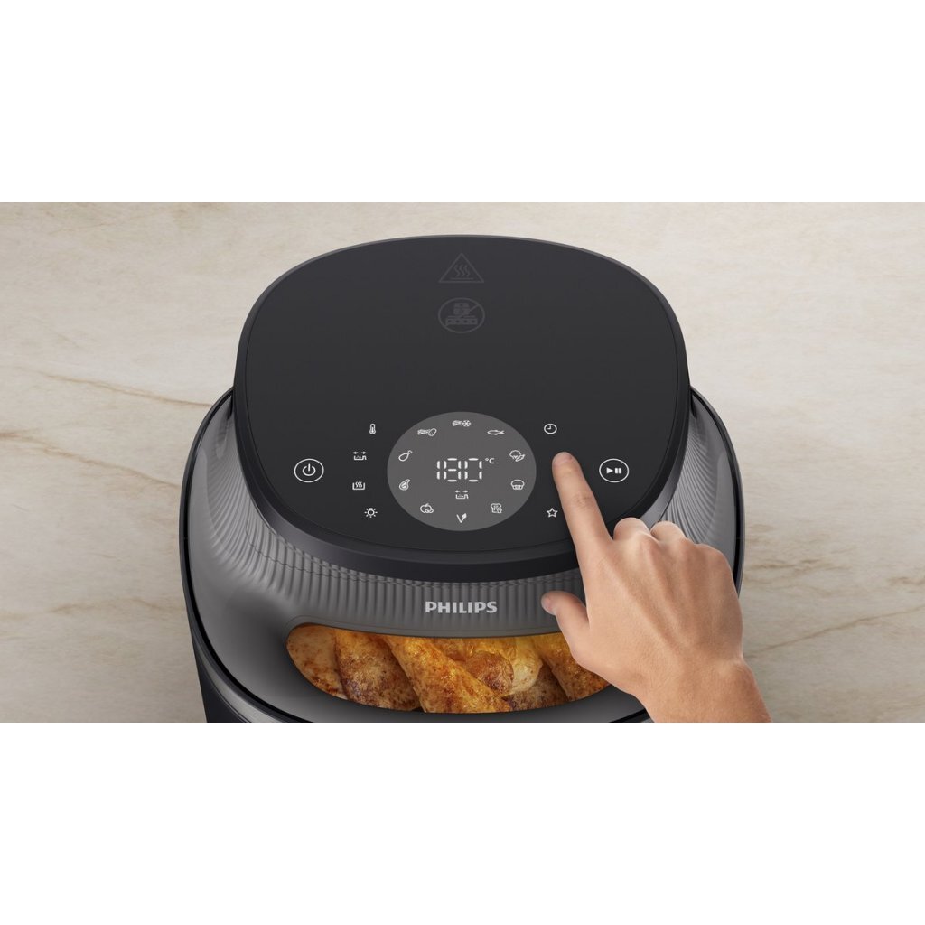 Philips Na332/00 Serie 3000 Airfryer 6.2L 1700W Zwart/Goud