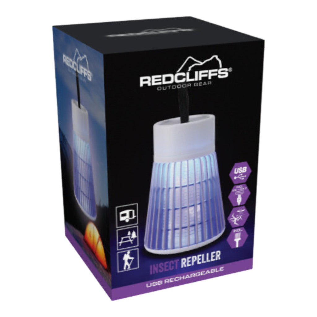Redcliffs Insectenbestrijder Lamp 6X16 Cm Wit