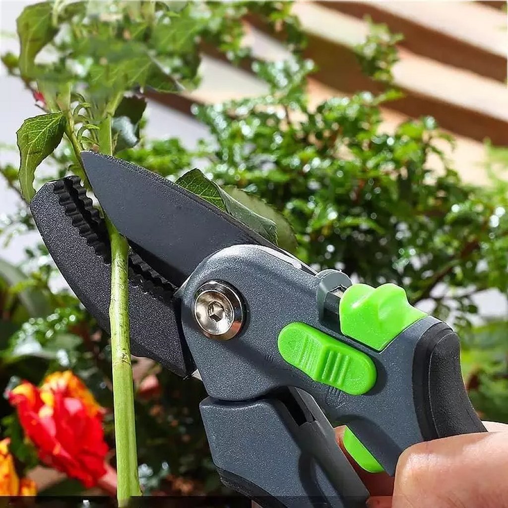 Pro Garden Snoeischaar Groen/Zwart