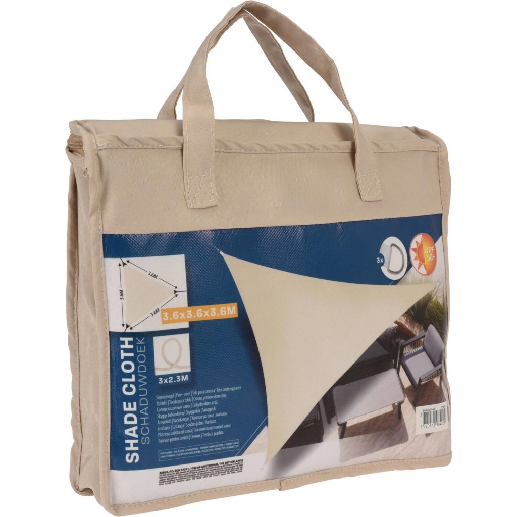 Overige Merken Schaduwdoek 360X360X360 Cm CrÈMe