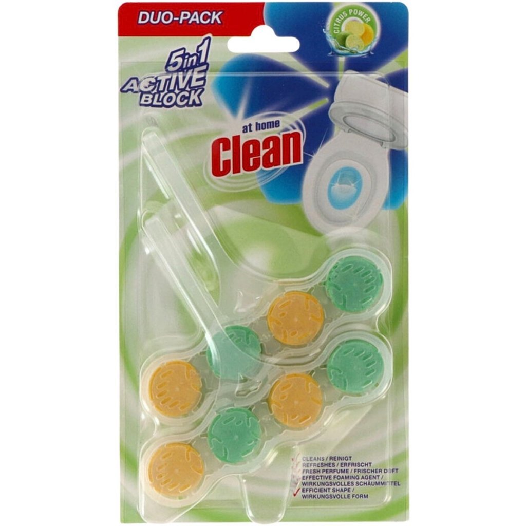 Atabiano At Home Clean Toiletblok Citrus Power 2X45 Gr