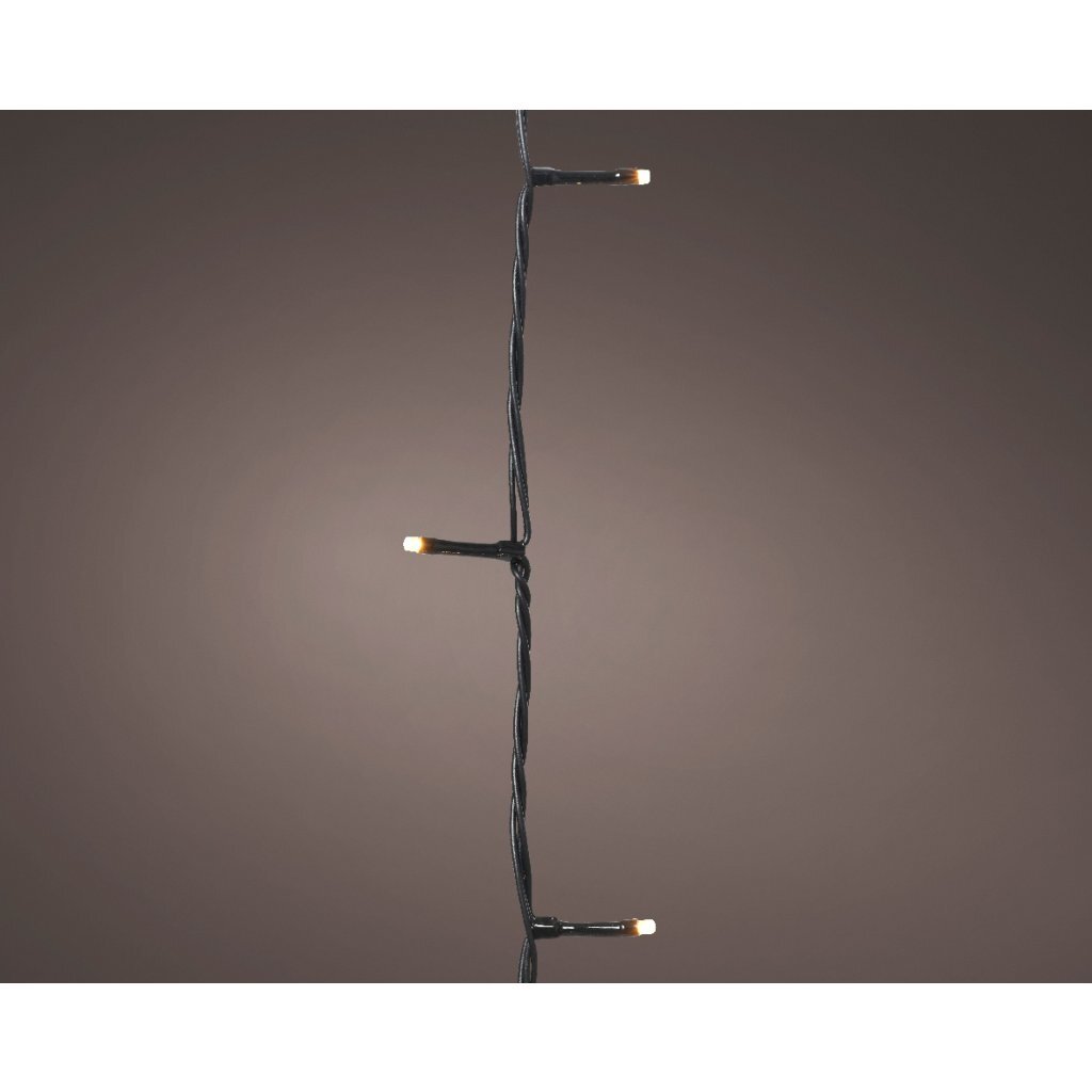 Lumineo Basic Led Snoer Voor Buiten 720 Leds 5400 Cm Soft Gold Licht Zwart