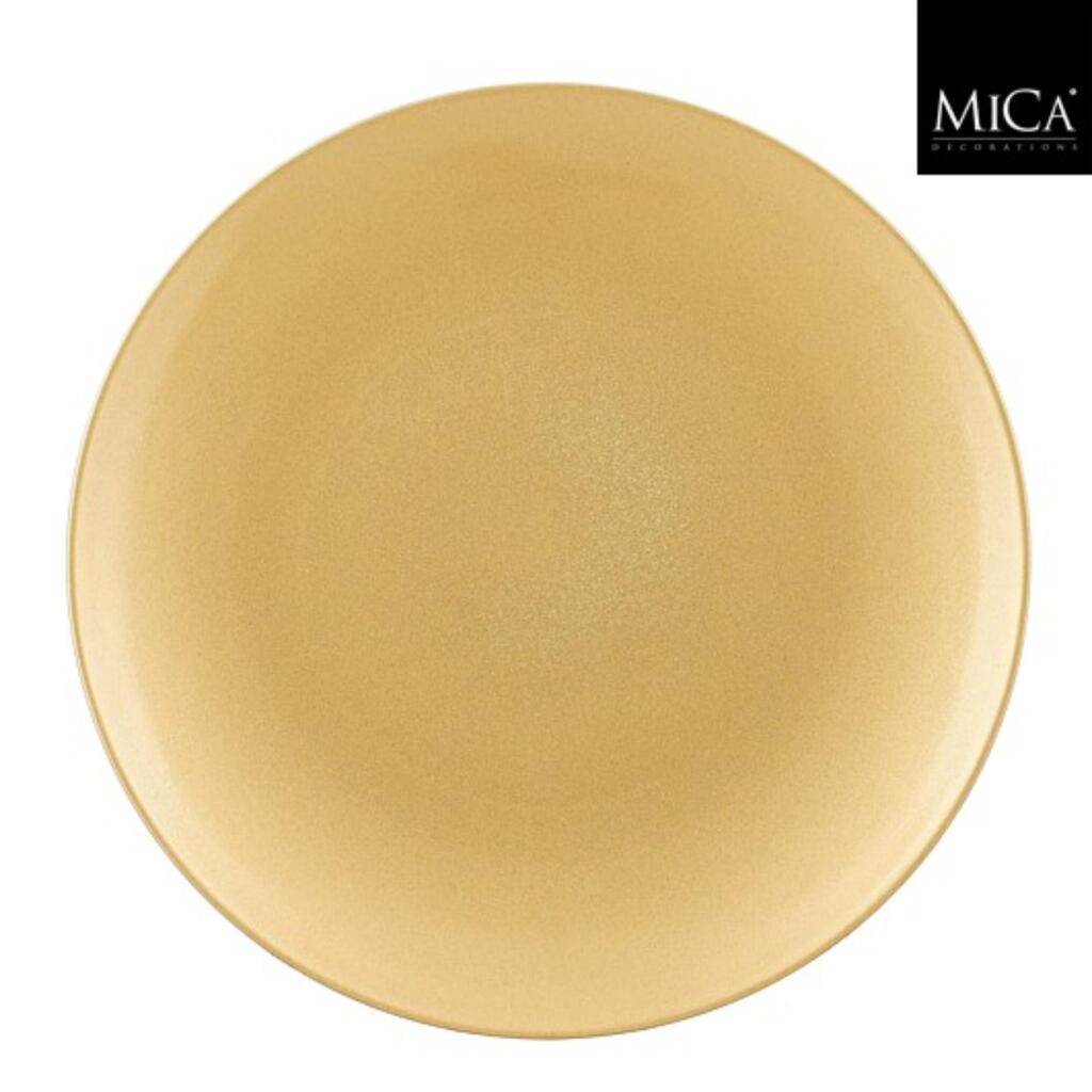 Mica Decorations Bord 2X40 Cm Recycled Plastic/Goud