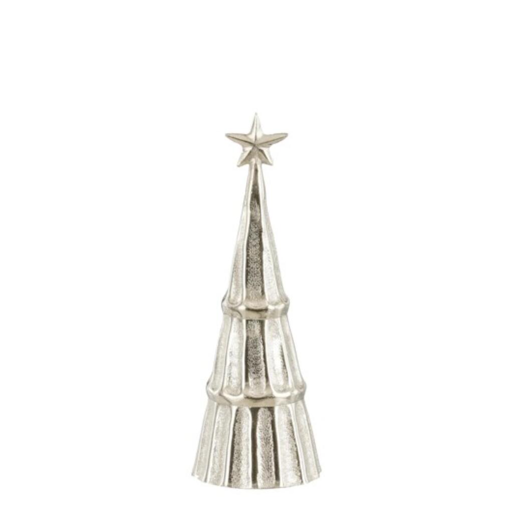 Overige Merken Kerstdecoratie Boom 27X9.5 Cm Zilver