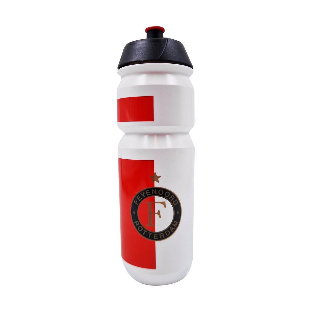 Overige Merken Bidon Feyenoord 750 Ml Rood/Wit/Zwart