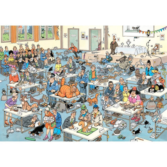 Jumbo Puzzel Jan Van Haasteren De Kattenshow 2000 Stukjes