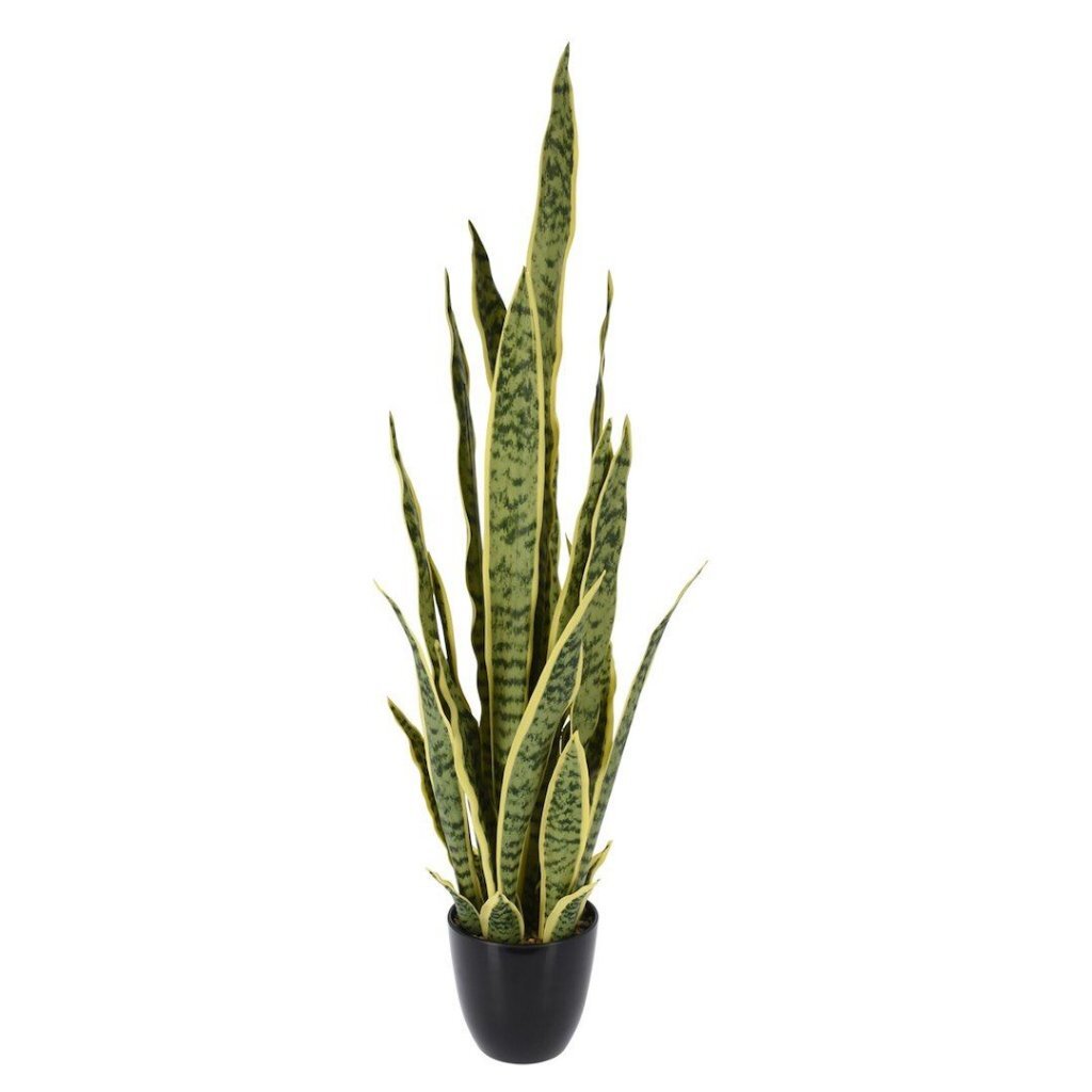 Overige Merken Kunstplant Sansevieria 92 Cm Groen/Geel