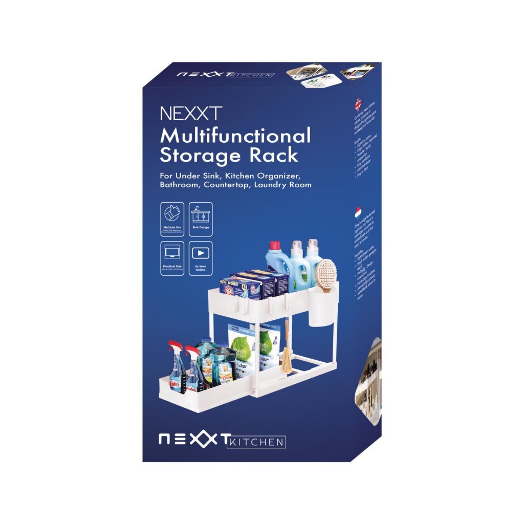 Overige Merken Nexxt Multifunctioneel Opbergrek 38X20.5X33.5 Cm Wit