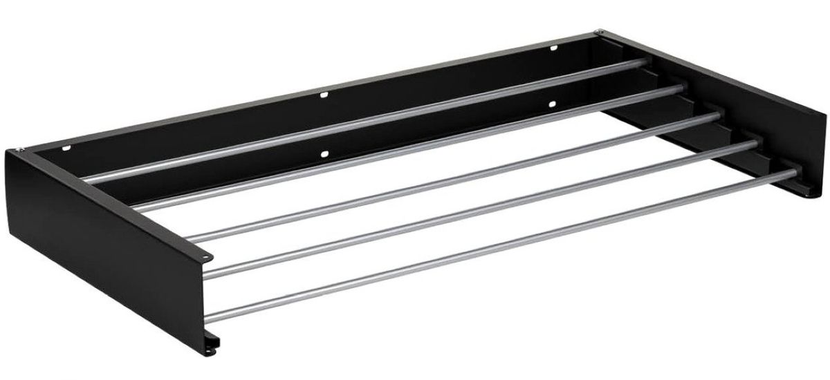 Ceruzo Wanddroogrek - 80 X 40 Cm - Inklapbaar - Zwart