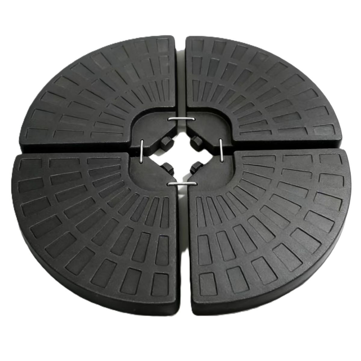 Ceruzo Parasoltegels - Vulbaar Tot 66 Kg - 4 Tegels - Voor Kruisvoet