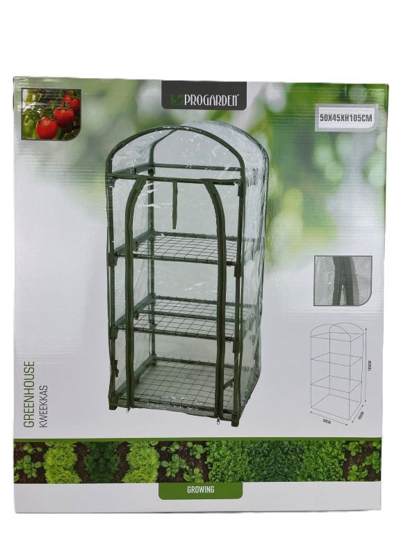 Progarden Kweekkas - 3 Verdiepingen - 50 X 45 X 105 Cm