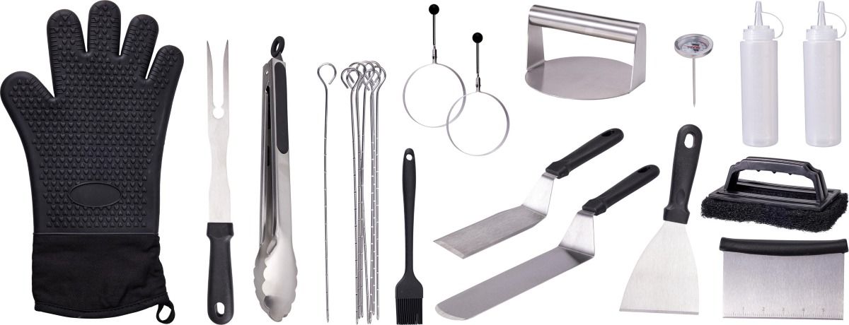 Bbq Accessoires Set Van 24 Stuks