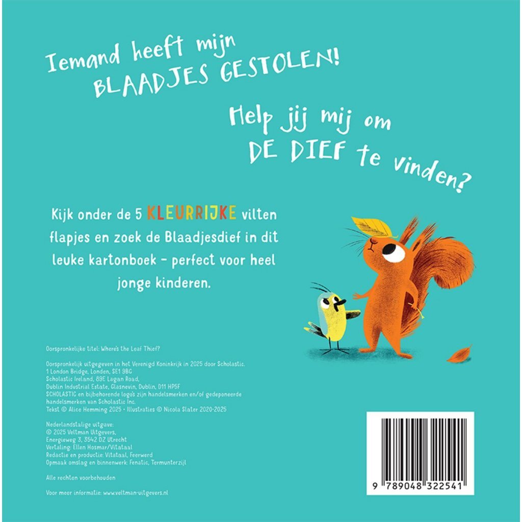 Overige Merken Boek Waar Is De Blaadjesdief?