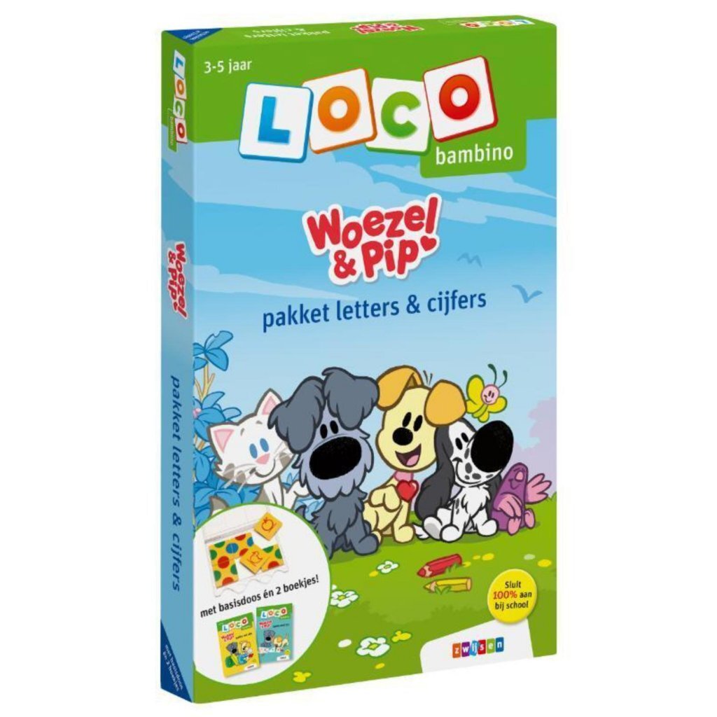 Zwijsen Bambino Loco Woezel En Pip Letters En Cijfers
