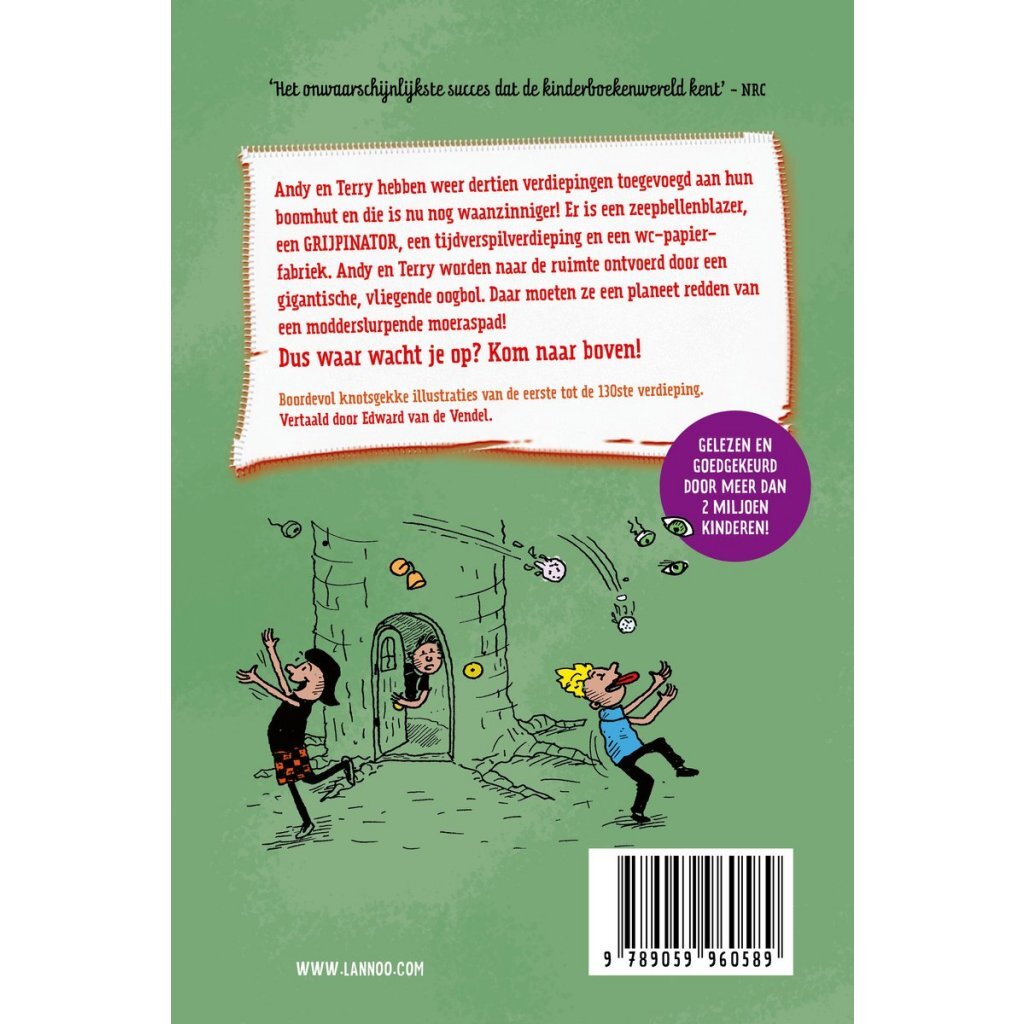 Overige Merken Boek De Waanzinnige Boomhut Van 130 Verdiepingen