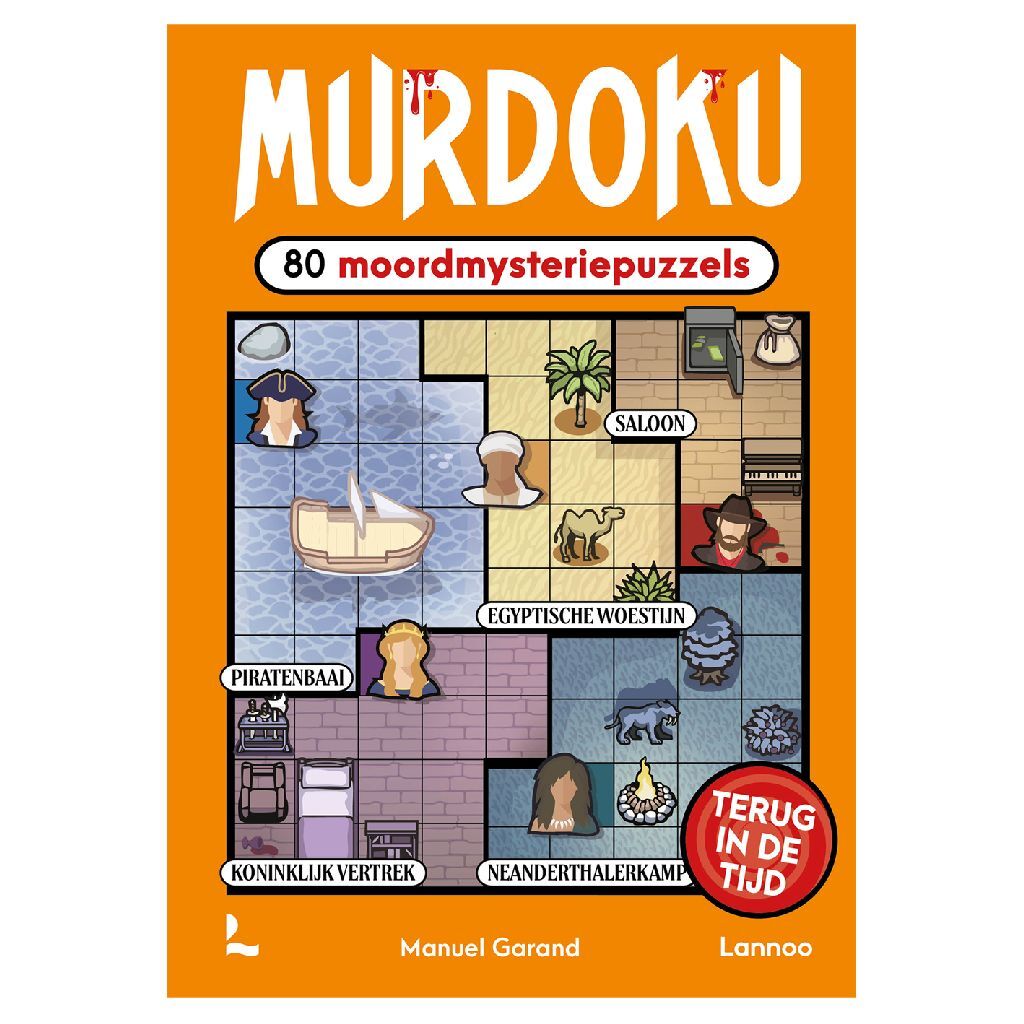 Overige Merken Murdoku Puzzelboek Terug In De Tijd