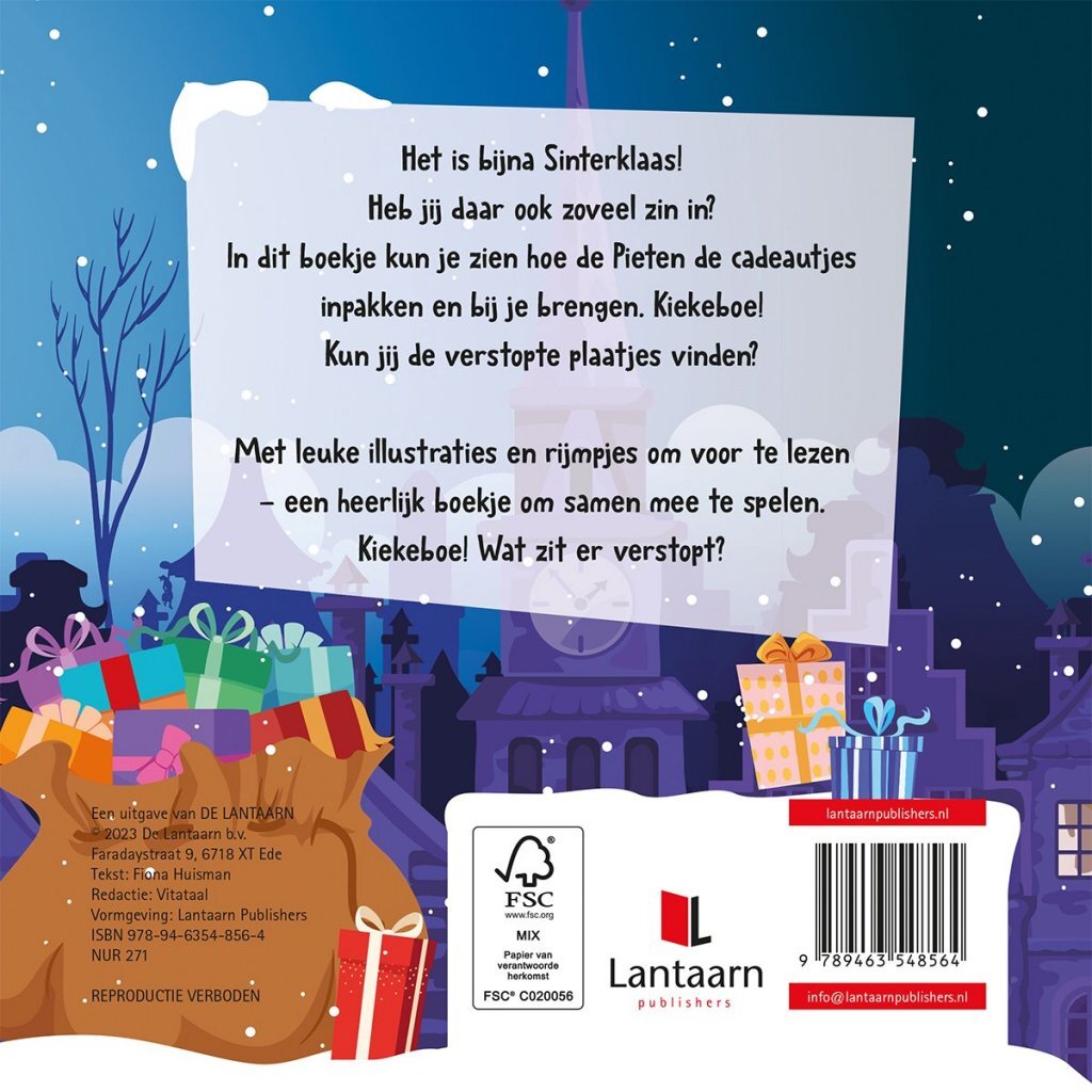 Overige Merken Boek Mijn Kiekeboek Sinterklaas