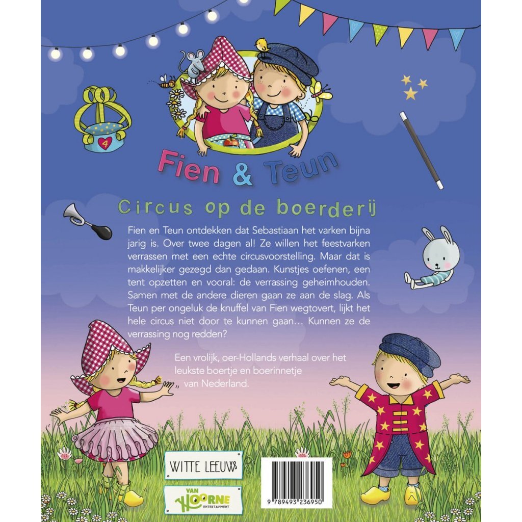 Fien & Teun Fien &Amp; Teun Boek Circus Op De Boerderij