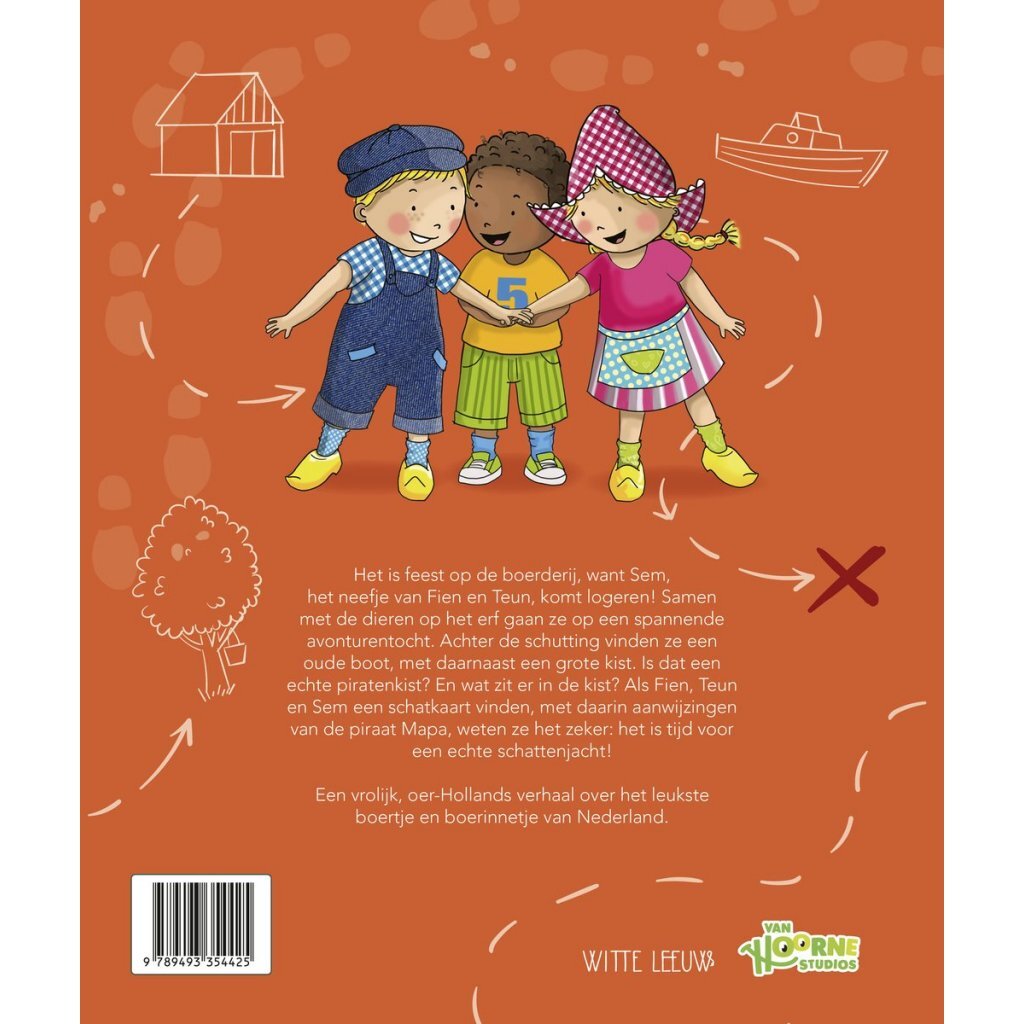 Overige Merken Boek Fien &Amp; Teun Gaan Op Schattenjacht