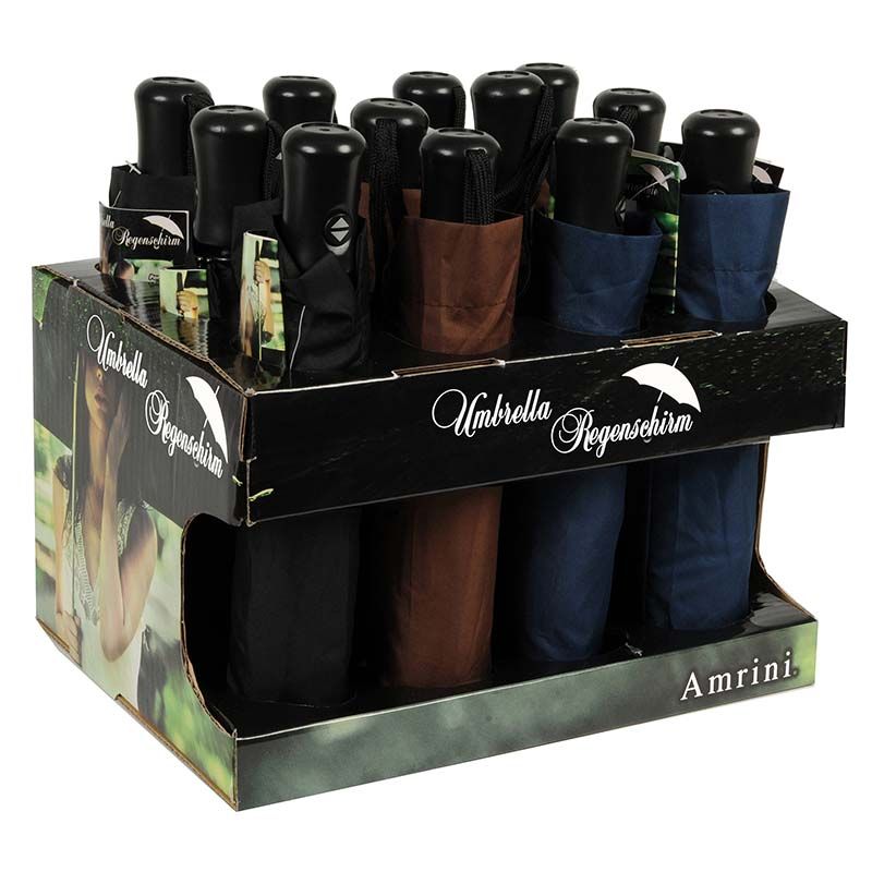 Amrini Paraplu, Vol Automatisch Blauw
