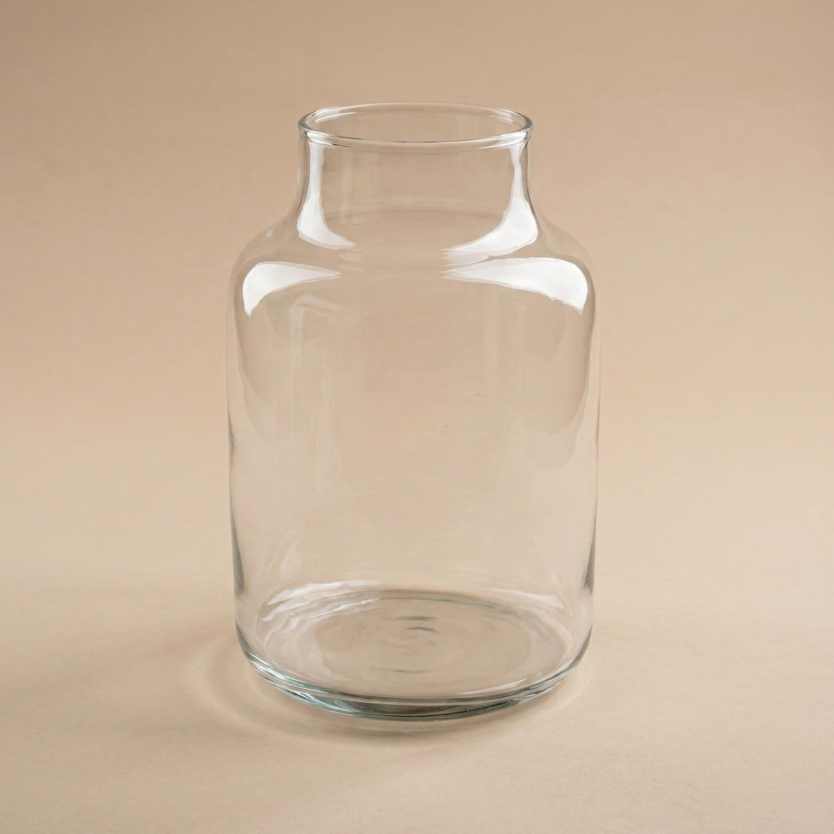 Bottle 'Milky' - Recycled Glass Ø 21,5 Cm ↑ 30 Cm