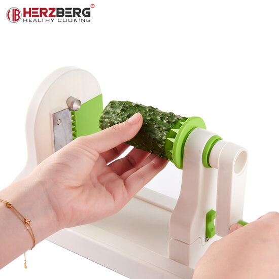 Herzberg HG-8030: Plantaardige Spiralizer Set