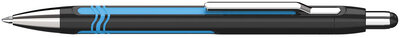 Schneider S-138601 Balpen Epsilon XB Huls Zwart/blauw, Blauwschrijvend