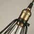 Homestyle Pro MK006-B Industriële Hanglamp 19x23 cm Zwart/Metaal_
