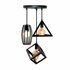 Homestyle Pro MK016-B Industriële Hanglampen Zwart/Metaal_