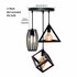 Homestyle Pro MK016-B Industriële Hanglampen Zwart/Metaal_
