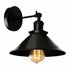 Homestyle Pro MK023-B Industriële Wandlamp 22 cm Zwart/Metaal_