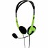 BasicXL BXL-HEADSET1 Stereo Headset Groen/Zwart_
