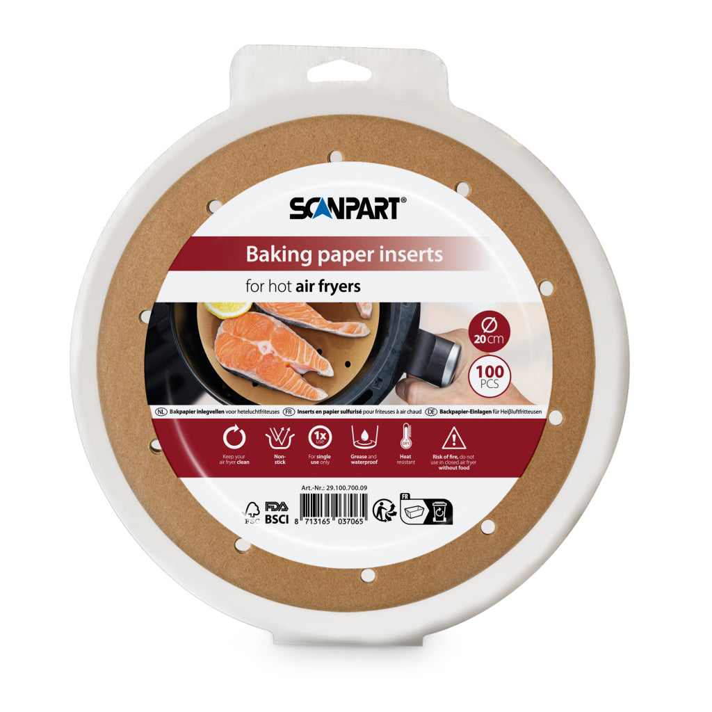 Scanpart Airfryer Filter 20 Cm 100 Stuks