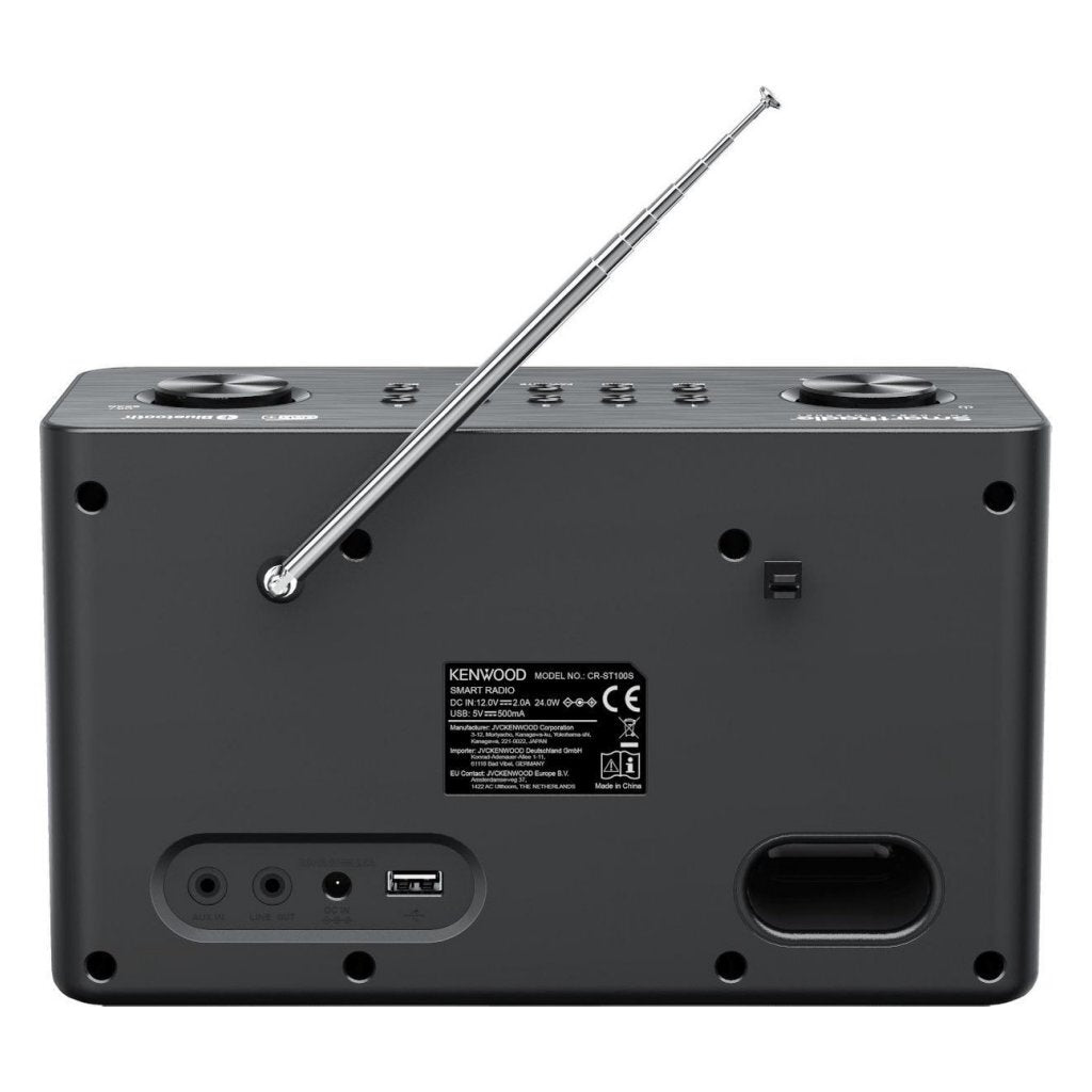 Kenwood Cr-St100S-B Smart Internet Radio Zwart