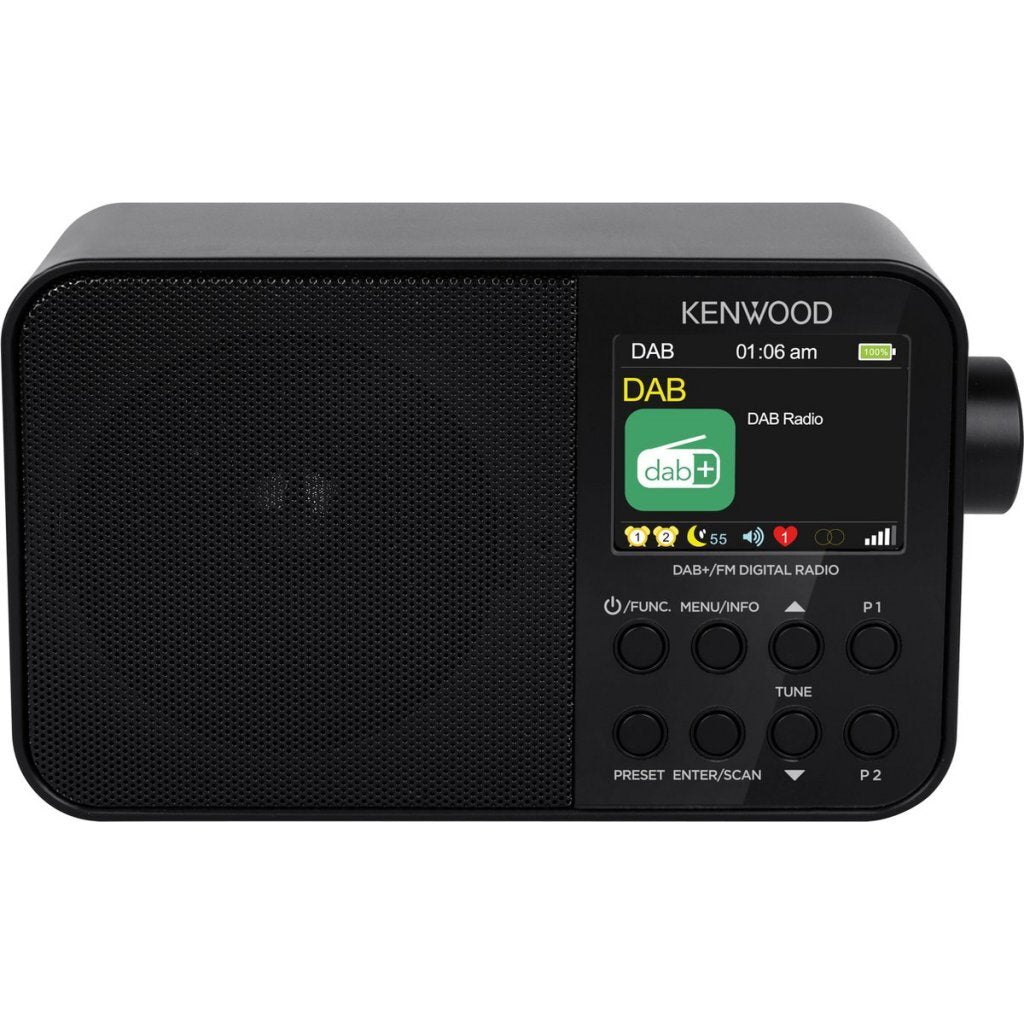 Kenwood Cr-M30Dab-B Dab+ Radio Zwart