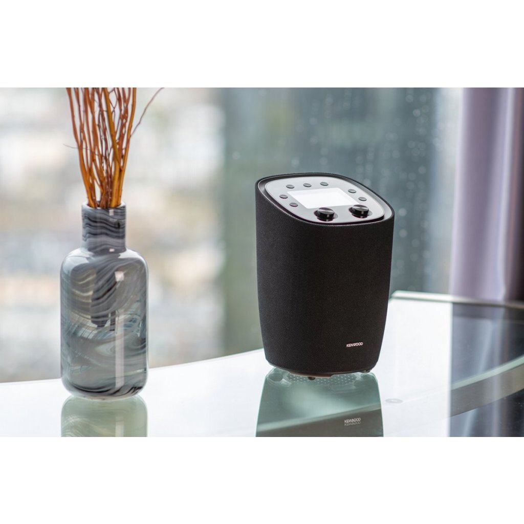 Kenwood Cr-St500S-B Design Smart Hifi-Systeem Zwart