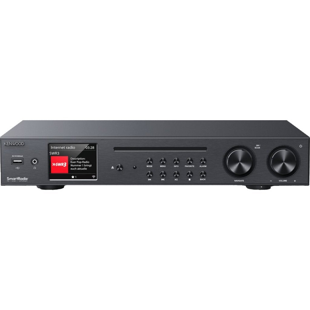 Kenwood Kr-W8000Scd-B Smart Hifi Cd Receiver Zwart