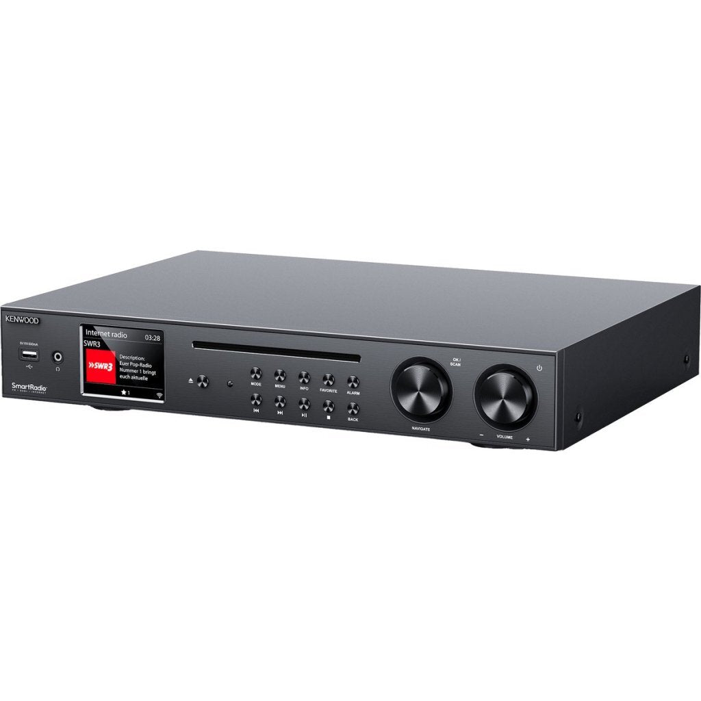 Kenwood Kr-W8000Scd-B Smart Hifi Cd Receiver Zwart