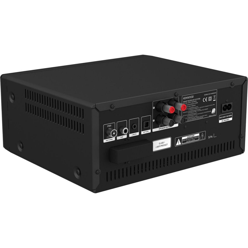 Kenwood M-9500S-B Smart Micro Hifi-Systeem Zwart