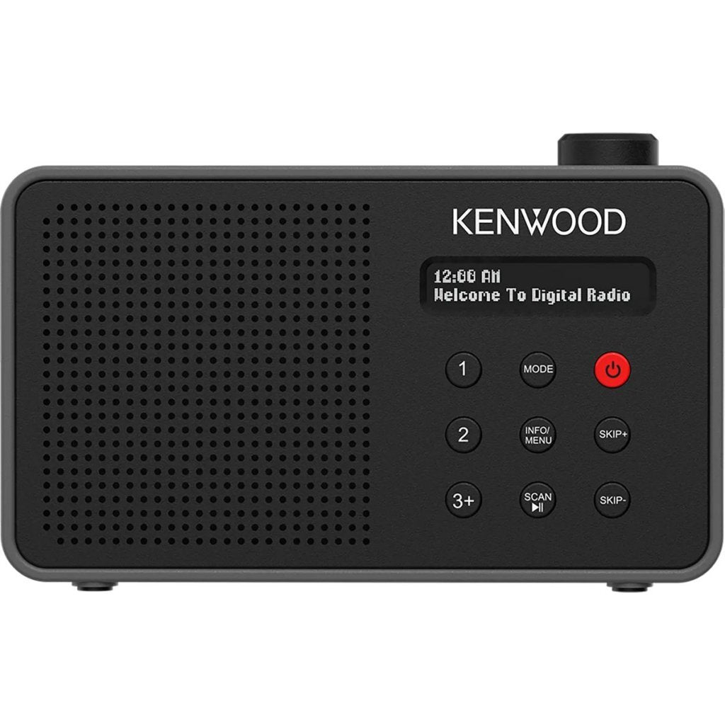 Kenwood Cr-M25Dab Draagbare Dab+ Radio Zwart/Grijs
